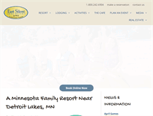 Tablet Screenshot of eastsilentresort.com